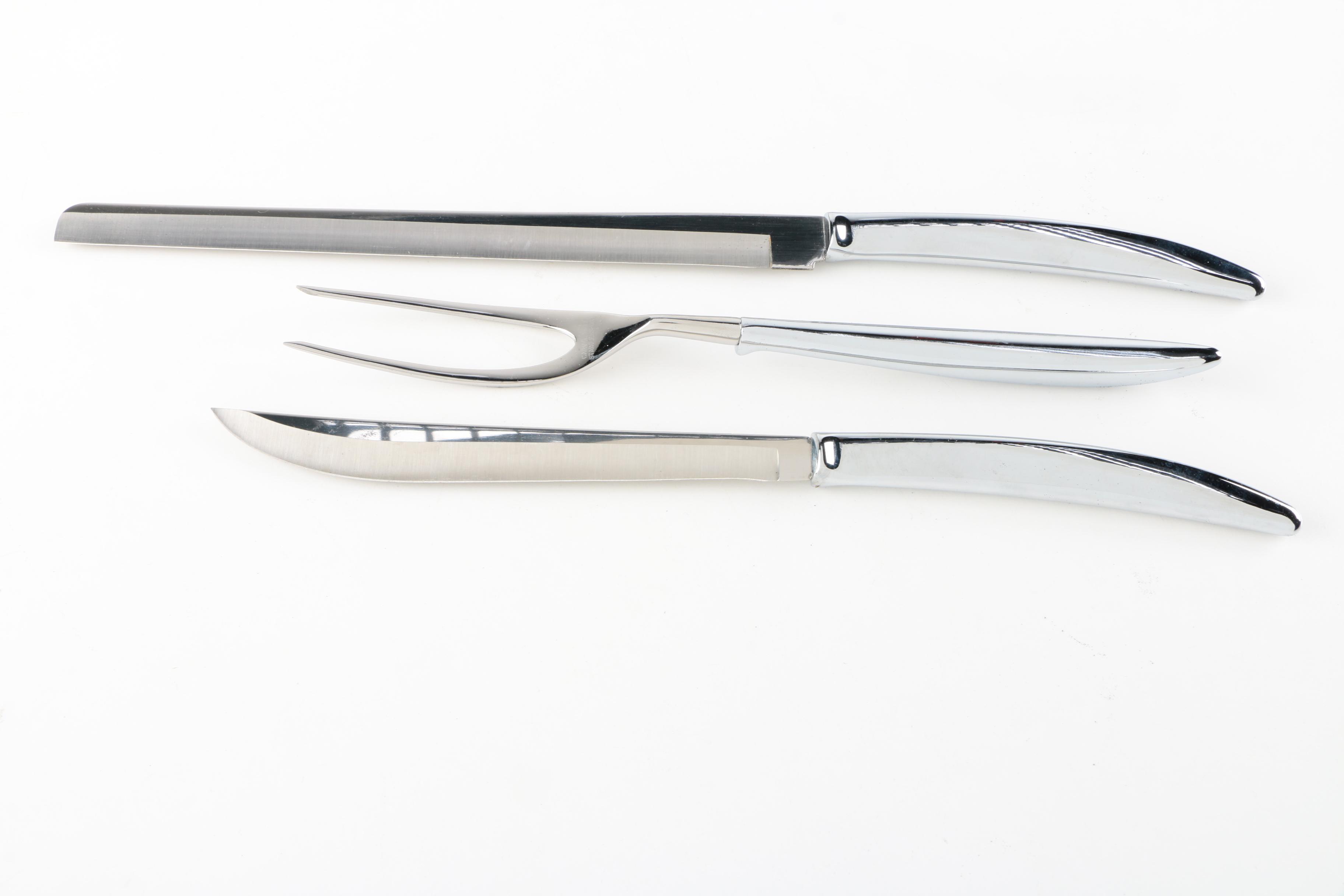 Mid-Century Modern Robeson Shuredge Gourmet Carving Utensil Set