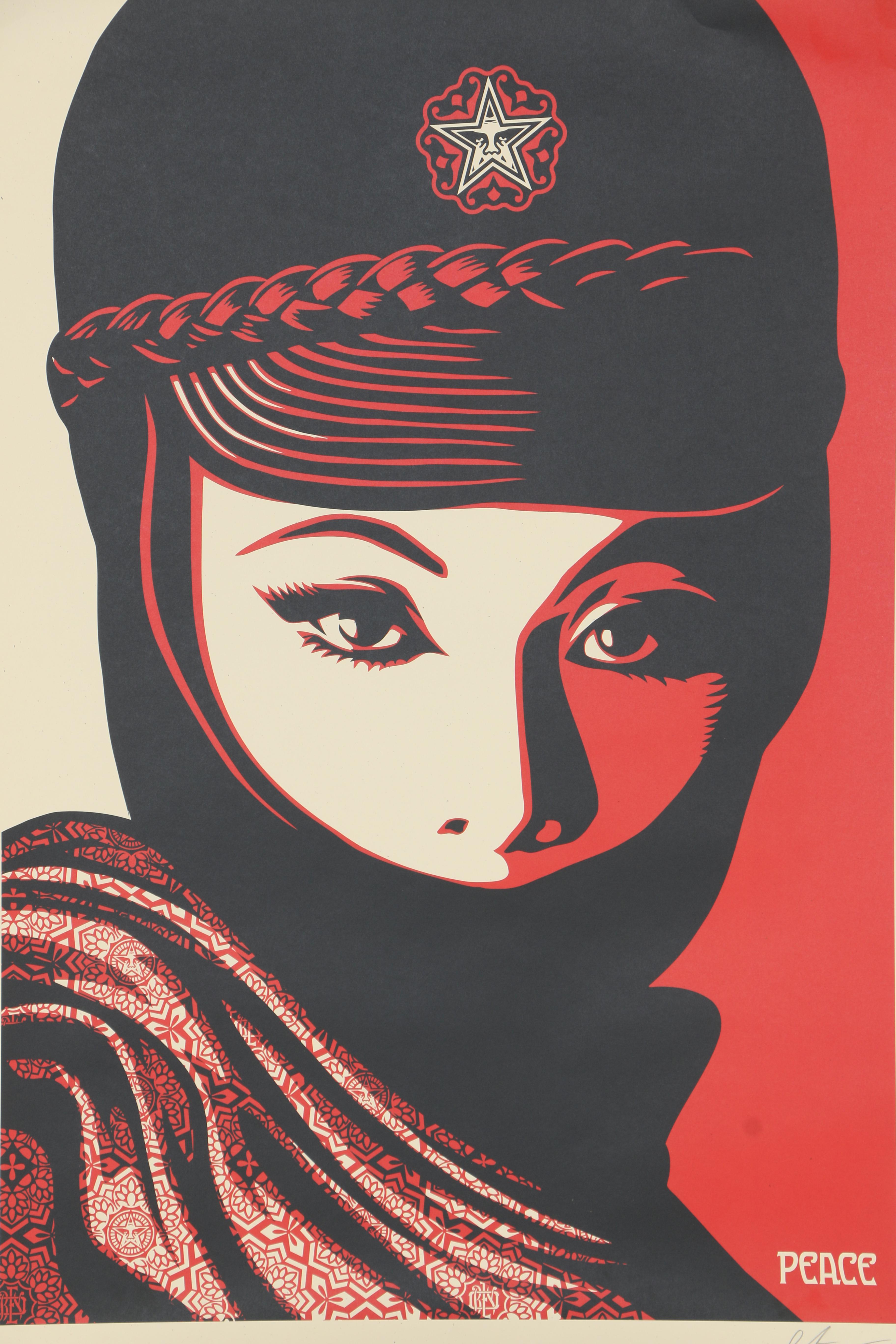 Shepard Fairey Open Edition Offset Poster "Mujer Fatale"
