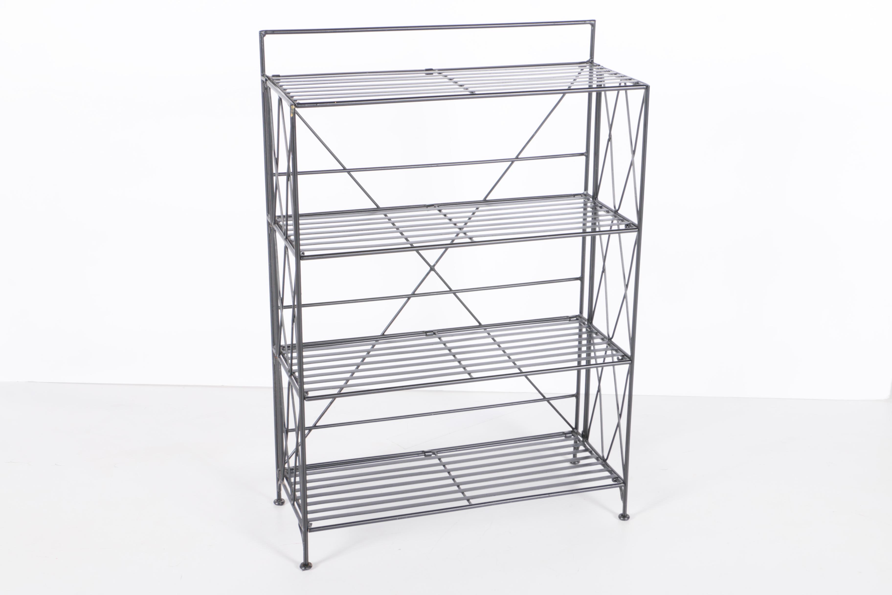 Collapsible Metal Shelving Unit