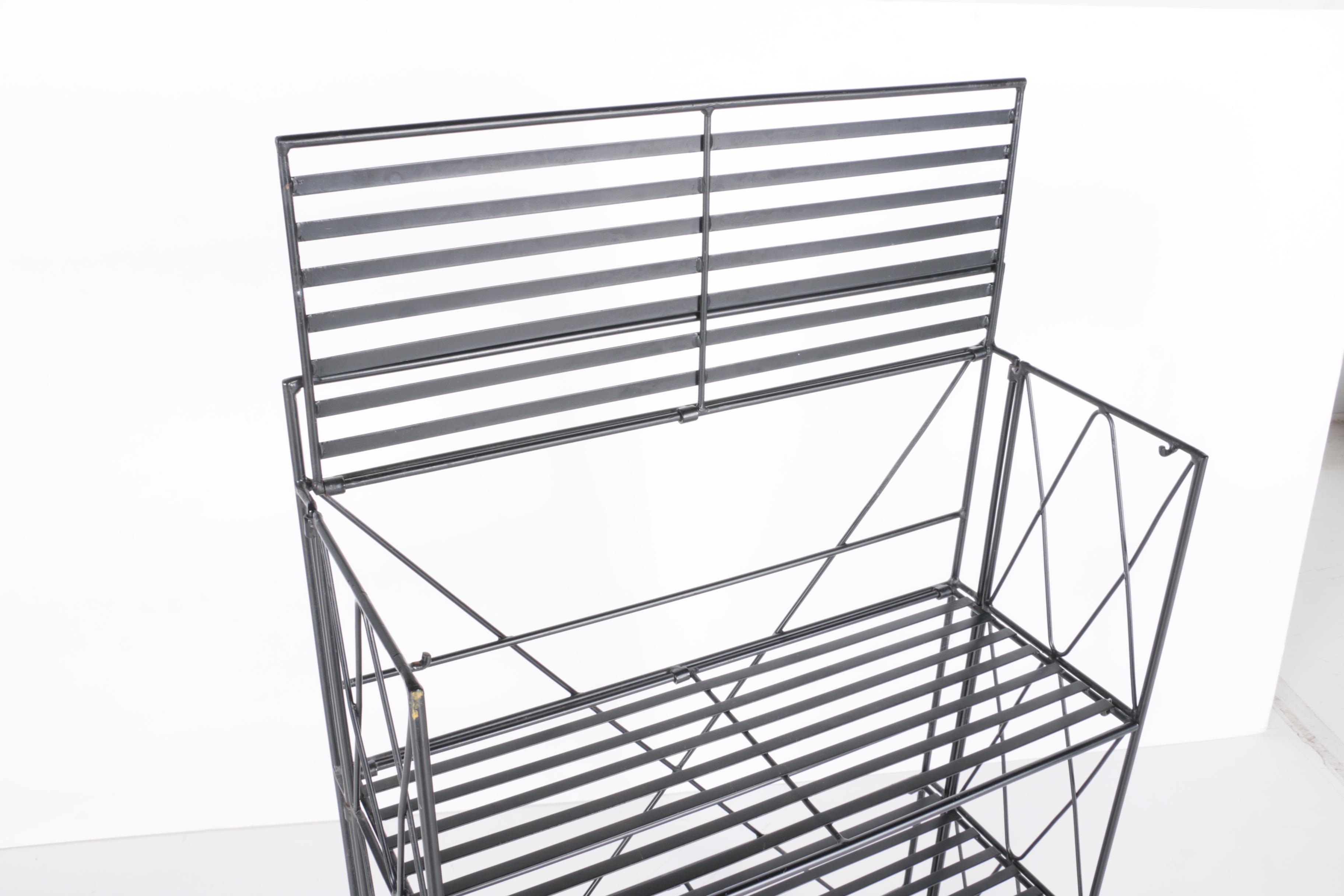 Collapsible Metal Shelving Unit