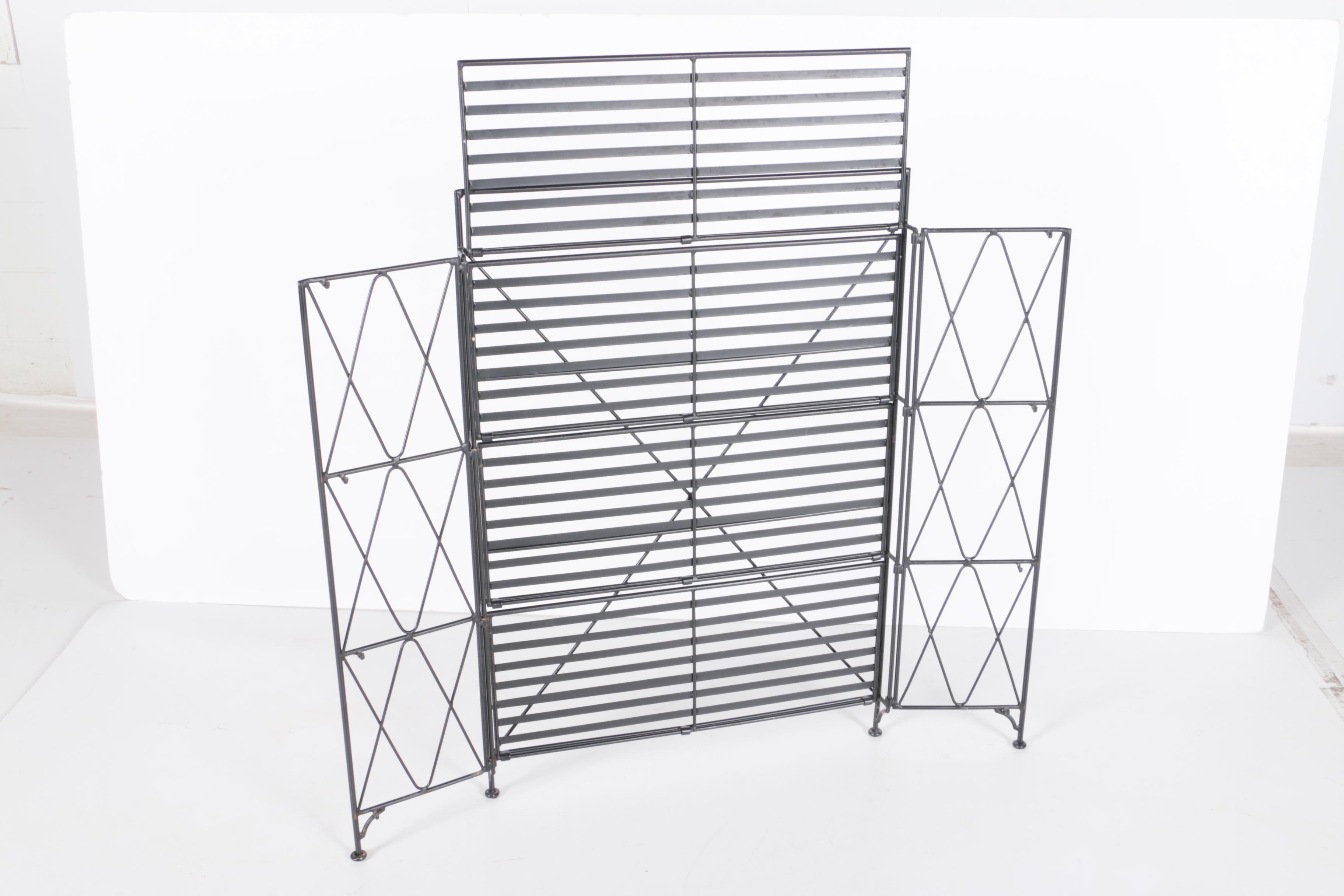 Collapsible Metal Shelving Unit