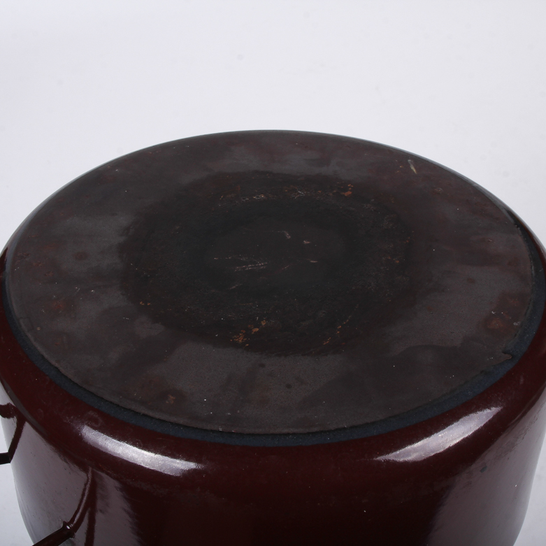 Vintage Pot with Lid