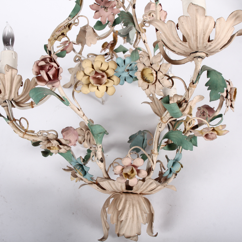 Italian Tole Chandeliers