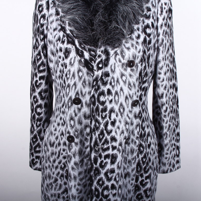 Moschino Cheap and Chic Leopard Print Jacket
