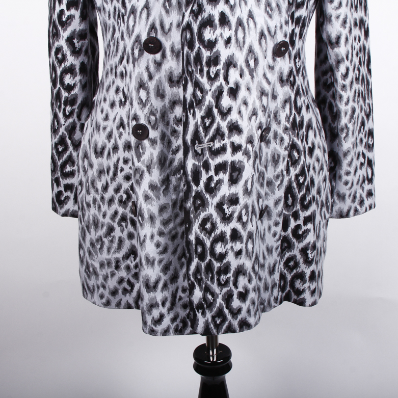 Moschino Cheap and Chic Leopard Print Jacket