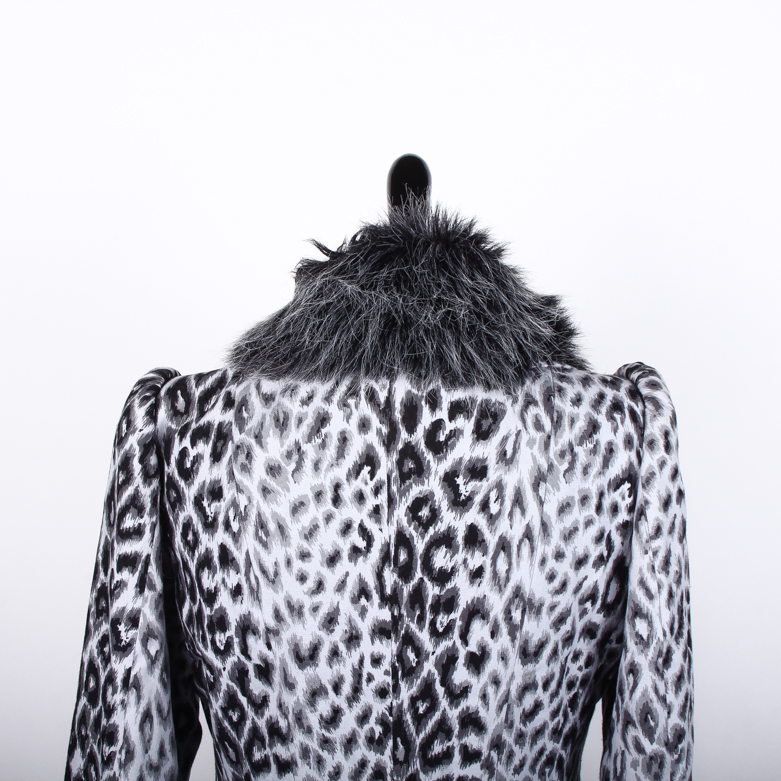 Moschino Cheap and Chic Leopard Print Jacket