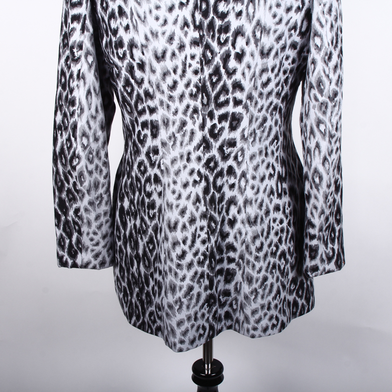Moschino Cheap and Chic Leopard Print Jacket