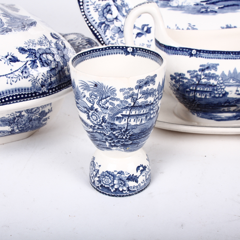 Collection of Royal Staffordshire "Tonquin" Tableware by Clarice Cliff