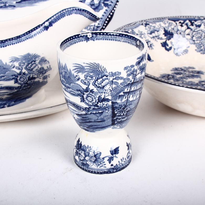 Collection of Royal Staffordshire "Tonquin" Tableware by Clarice Cliff