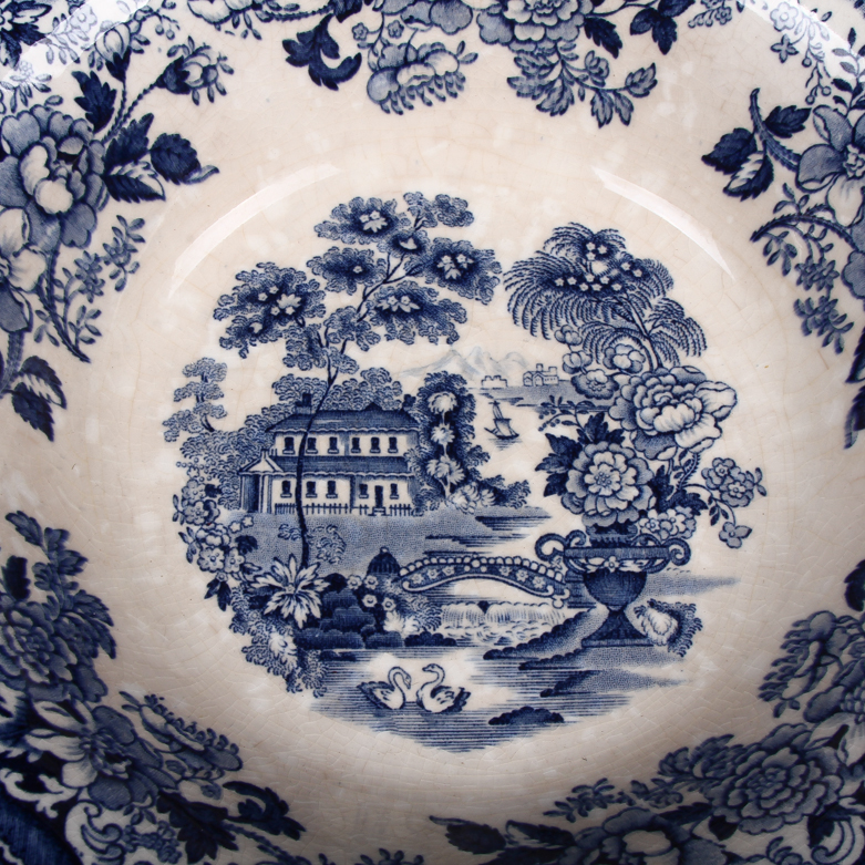 Collection of Royal Staffordshire "Tonquin" Tableware by Clarice Cliff