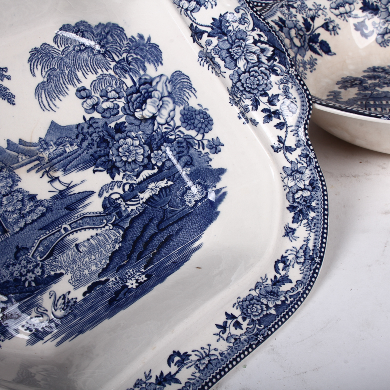 Collection of Royal Staffordshire "Tonquin" Tableware by Clarice Cliff