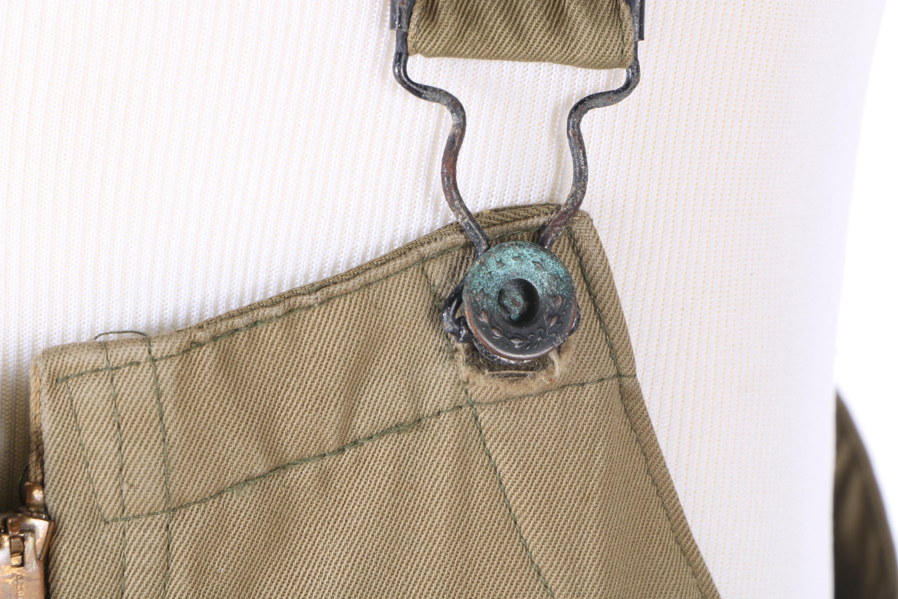 Men's Military Overalls and Shirt