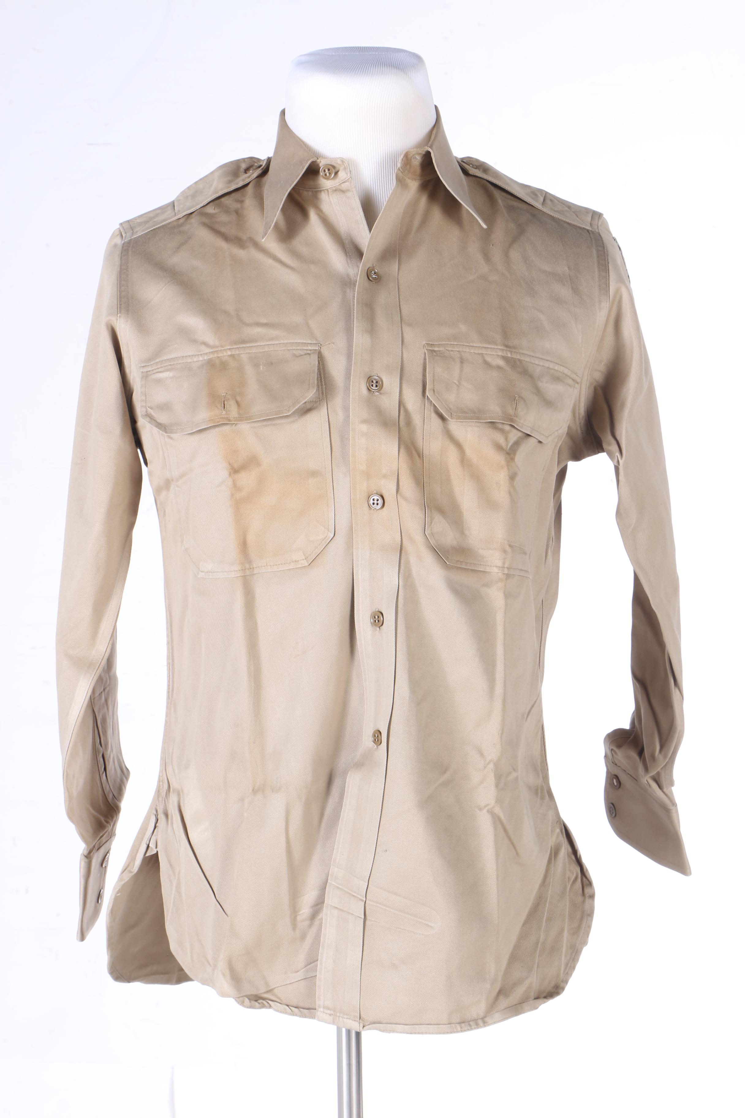 Men's Military Overalls and Shirt