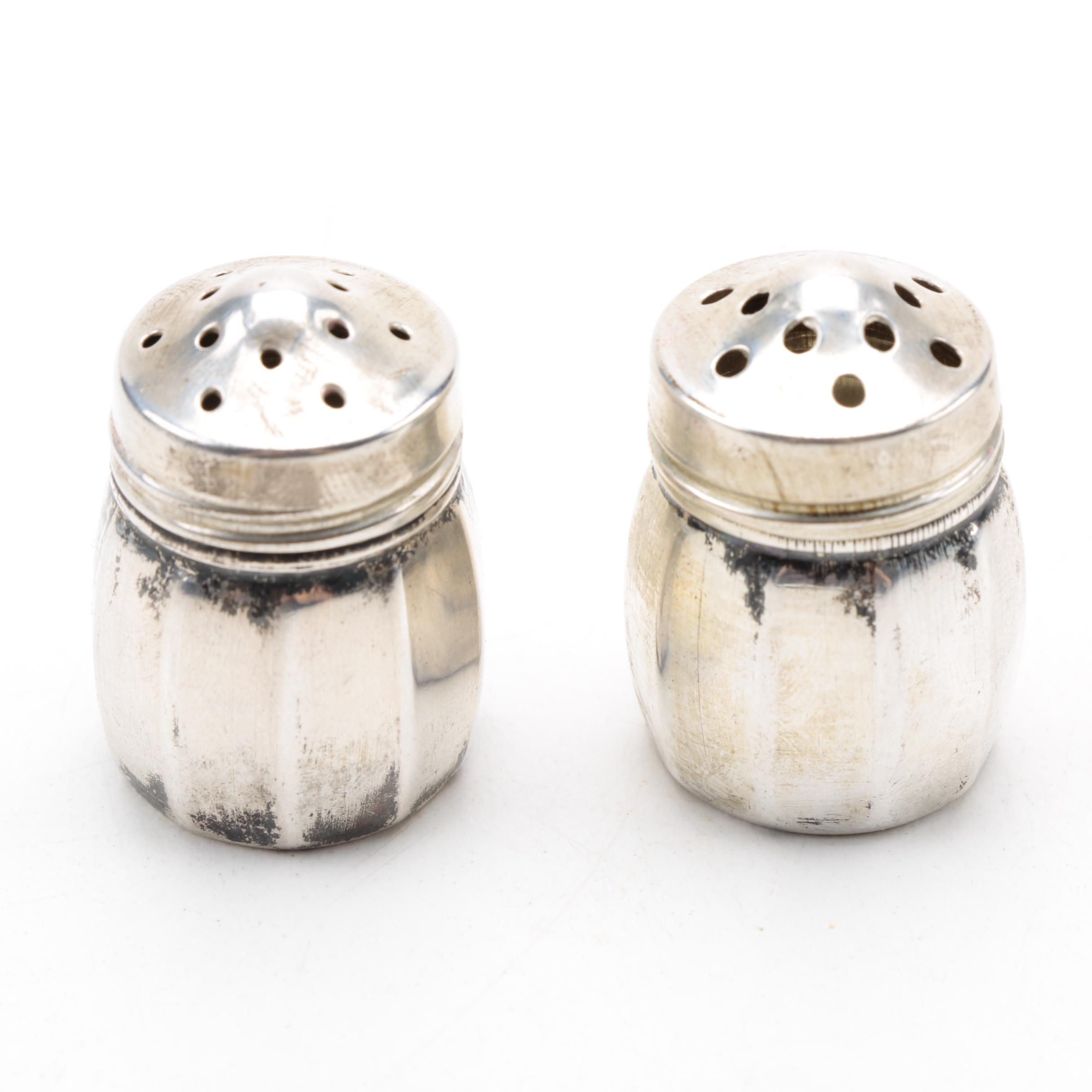 Six-Piece Sterling Silver Shaker Set
