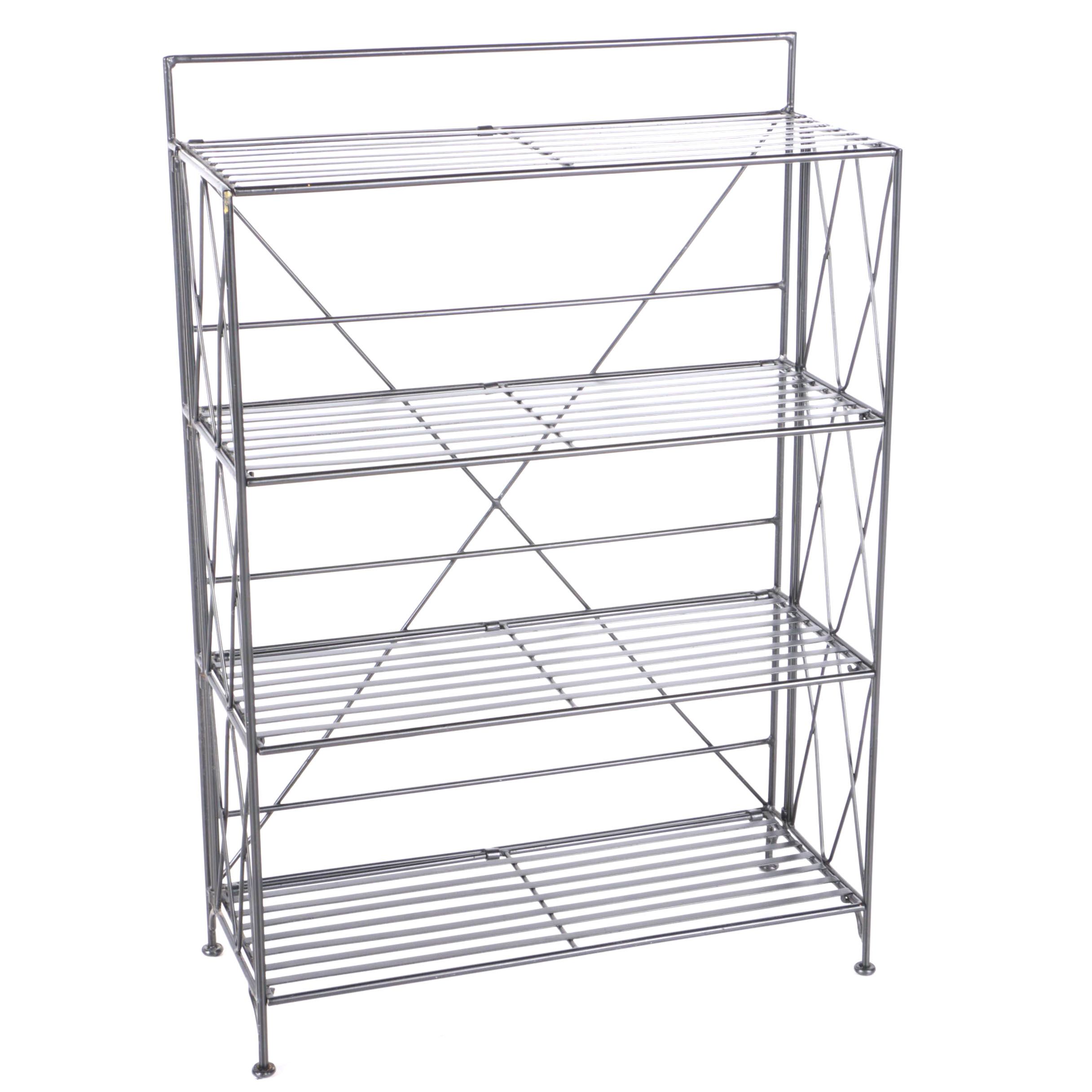 Collapsible Metal Shelving Unit