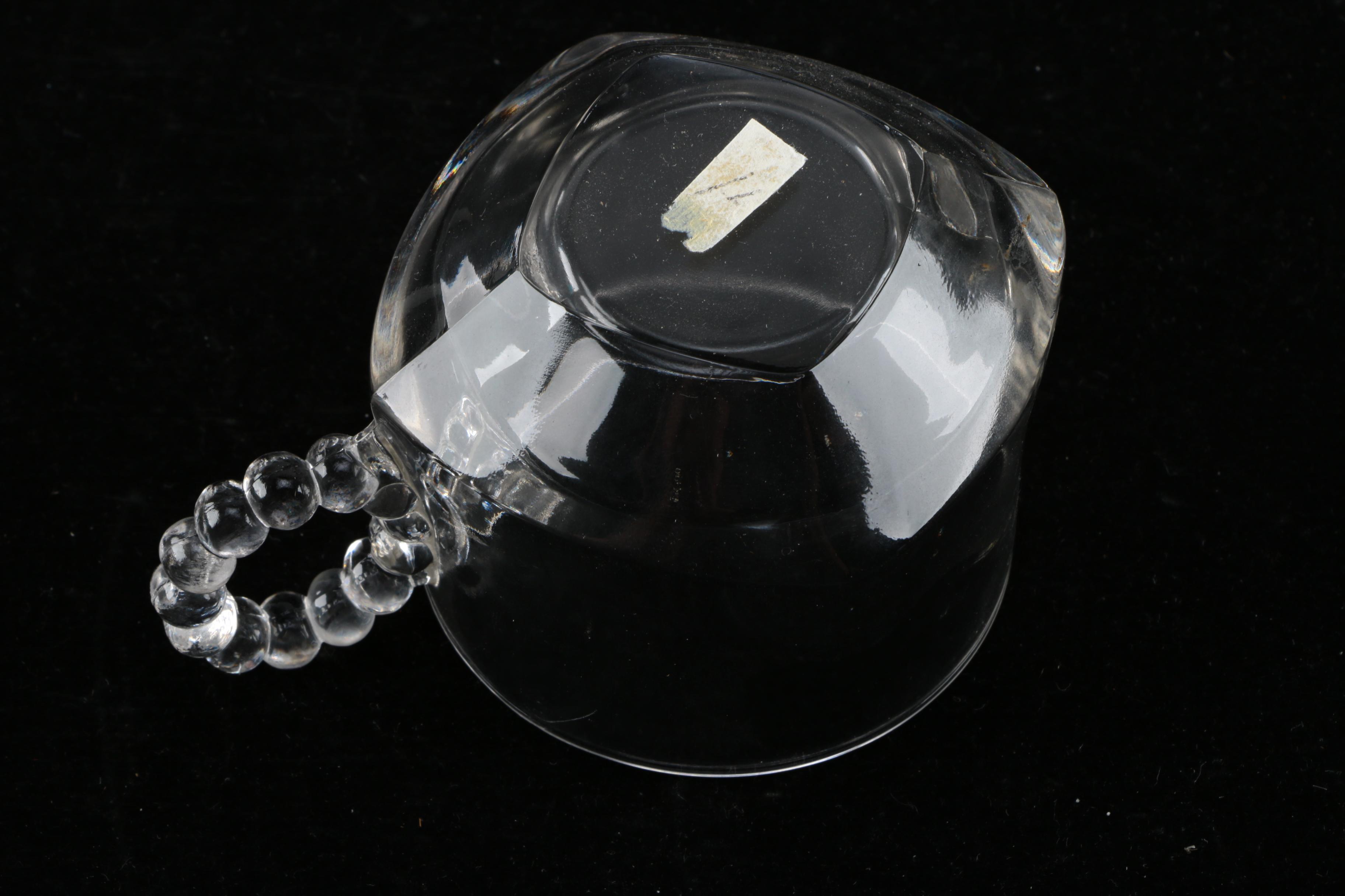 Collection of Glass Snack Sets and Vase