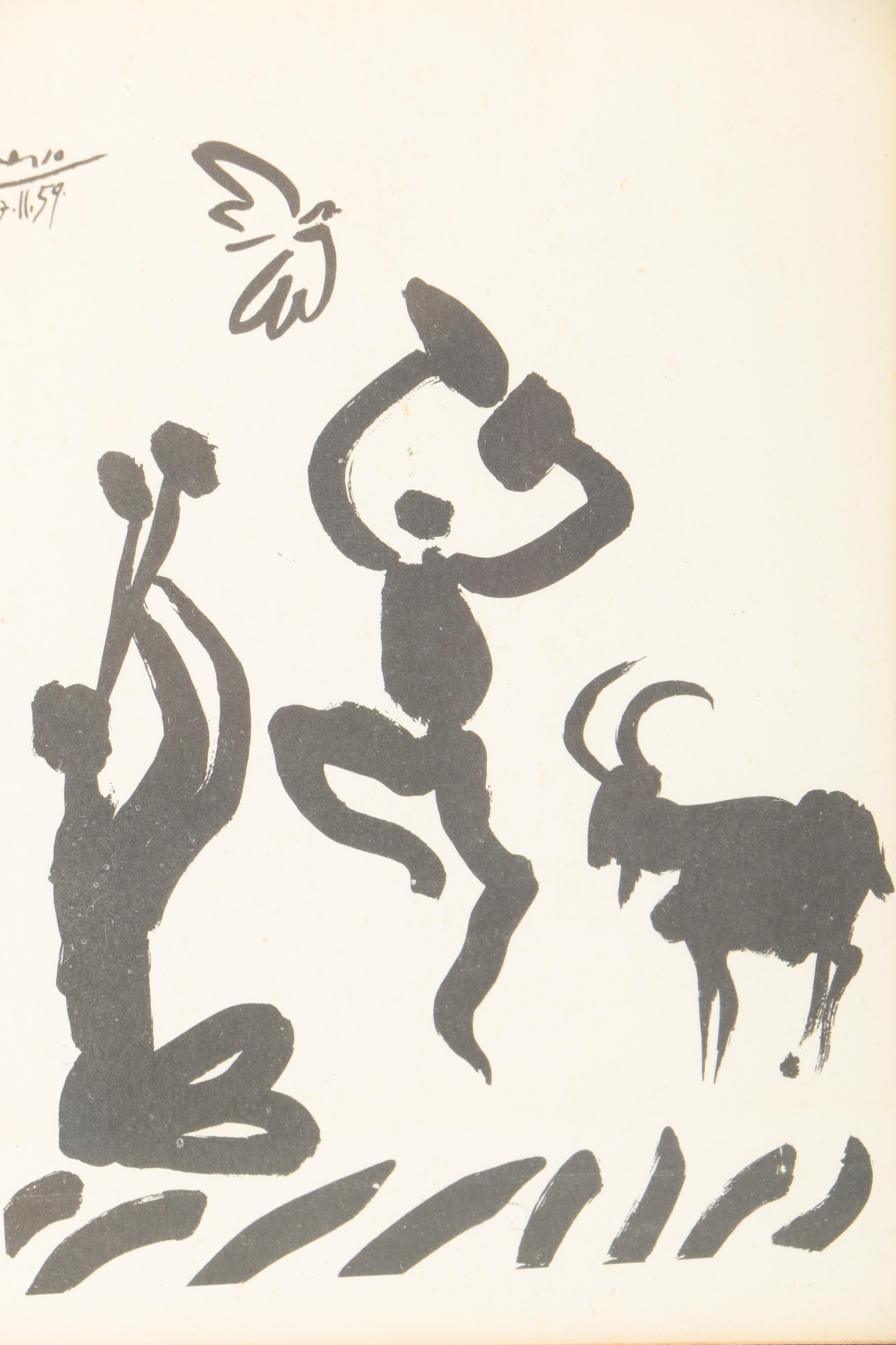 Lithographic Reproductions After Picasso's "Don Quixote" and "Flute Player"