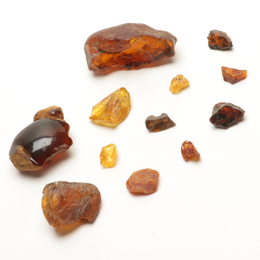 Raw Amber Pieces