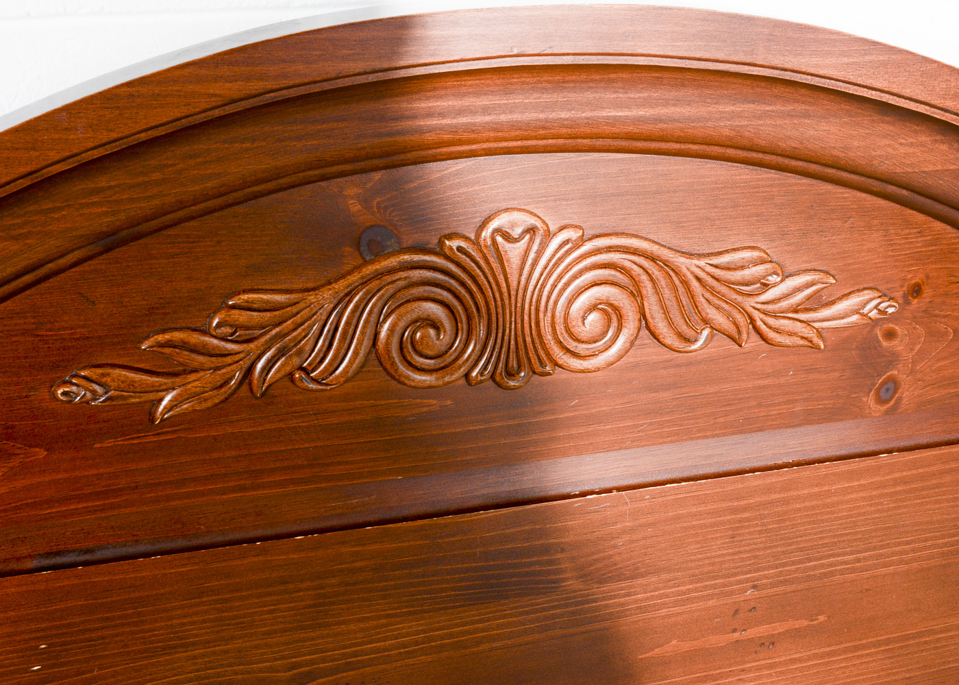 Pine King Size Headboard and Bed Frame