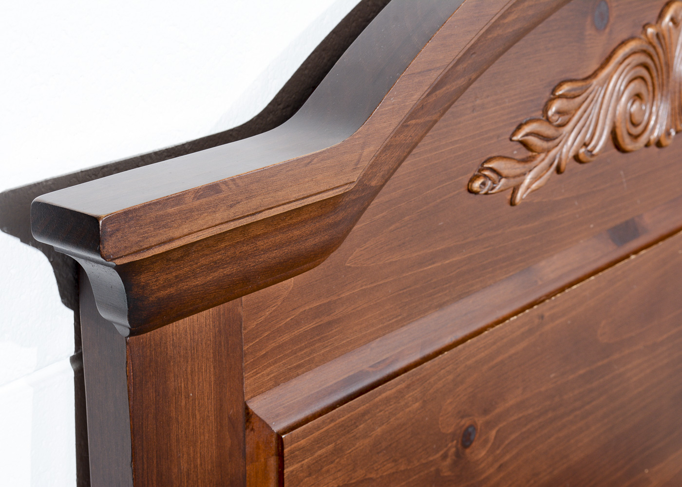 Pine King Size Headboard and Bed Frame