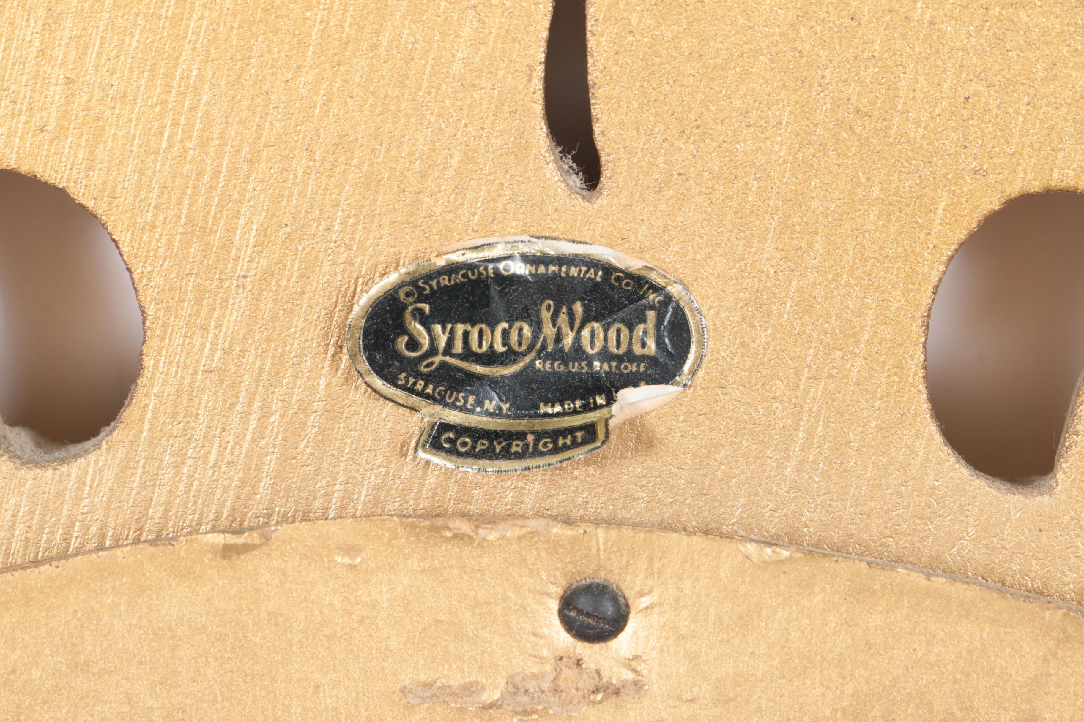 Rococo Style Framed Oval Wall Mirror