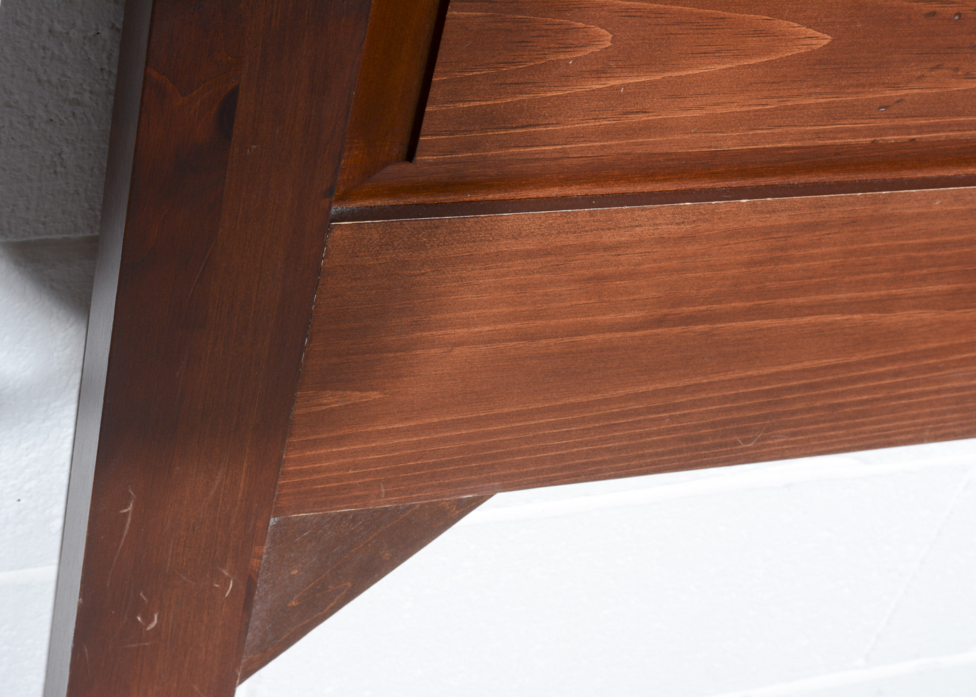 Pine King Size Headboard and Bed Frame