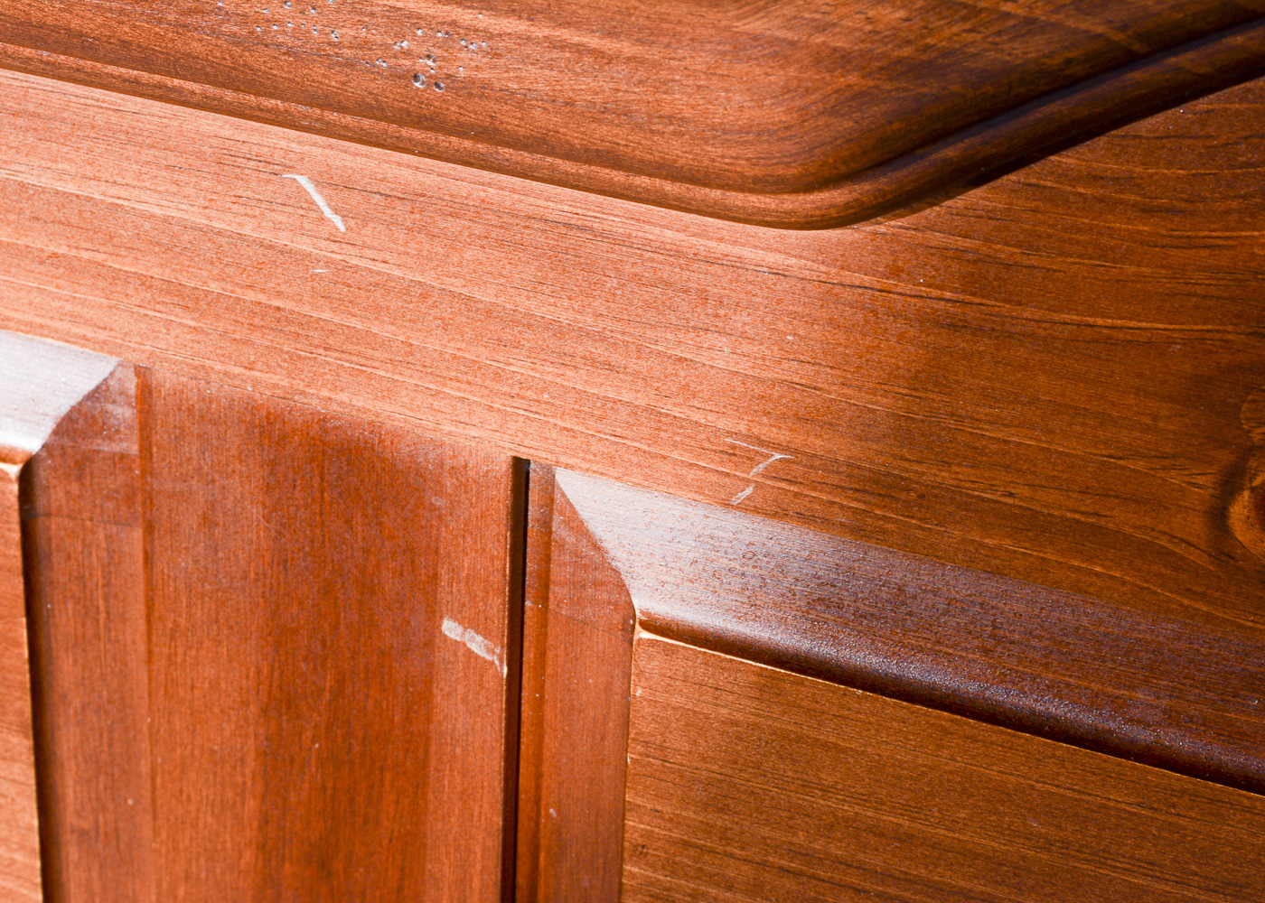 Pine King Size Headboard and Bed Frame