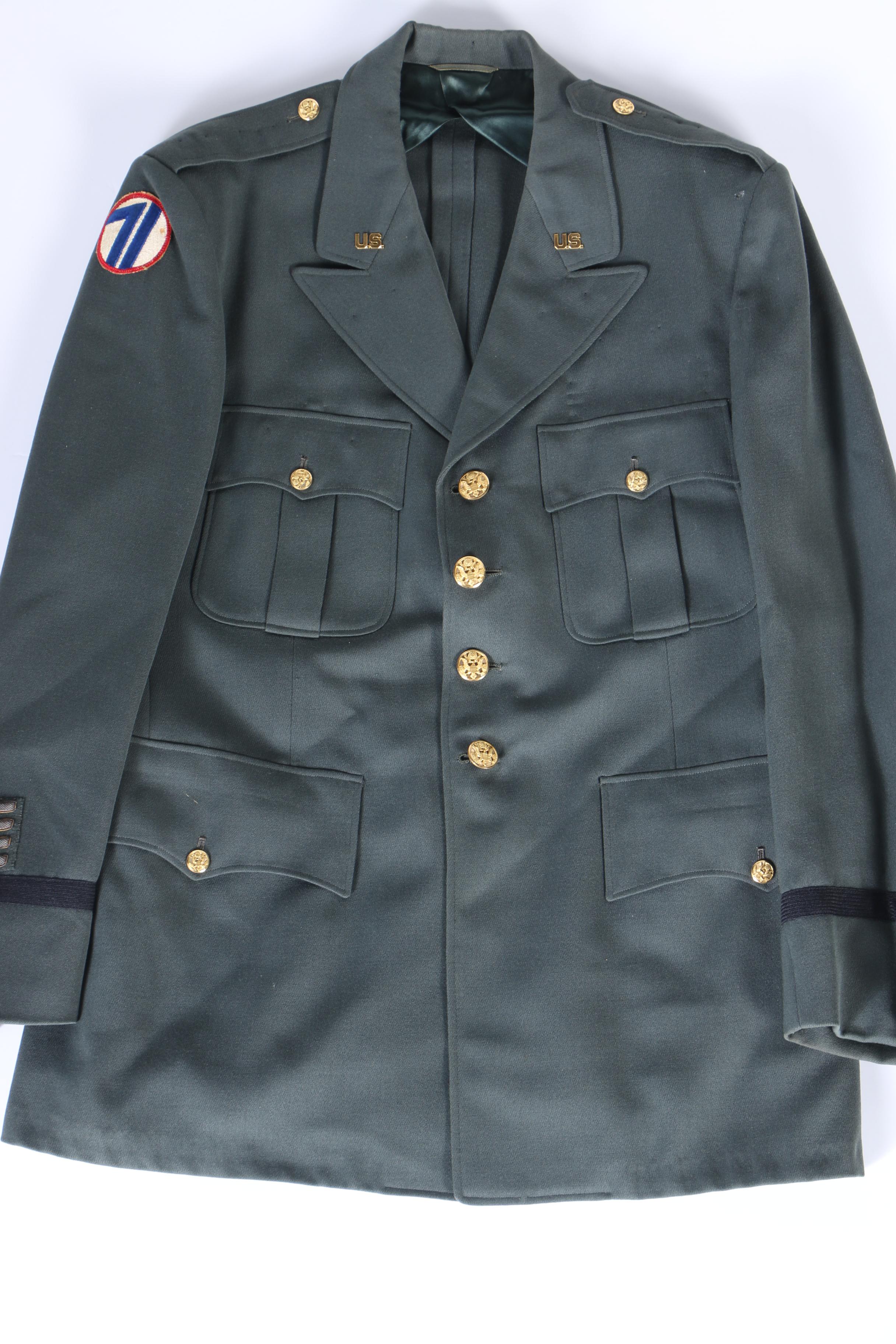 U.S. Army Major's Uniform from 71st Infantry Division