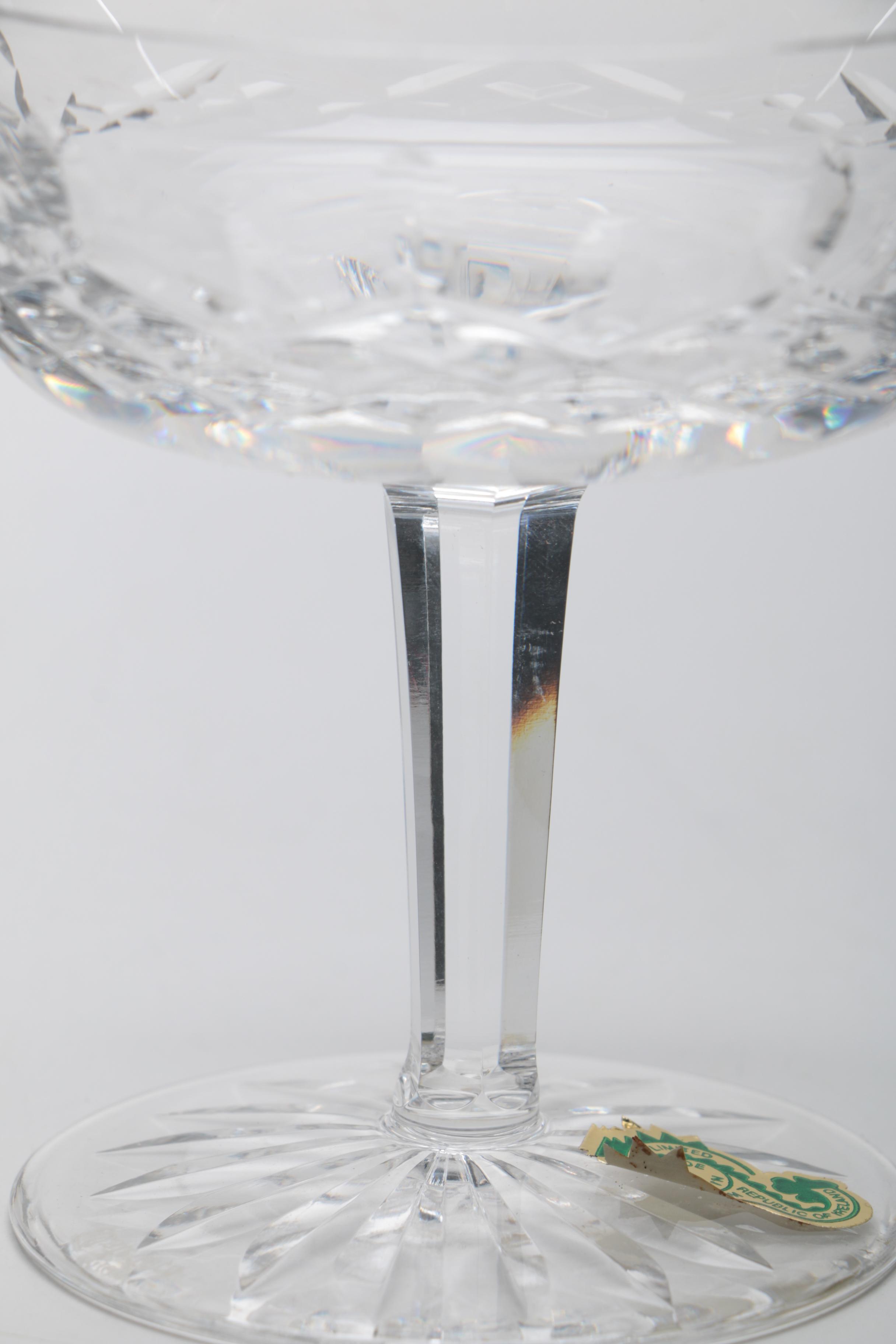 Waterford Crystal "Lismore" Champagne Coupes