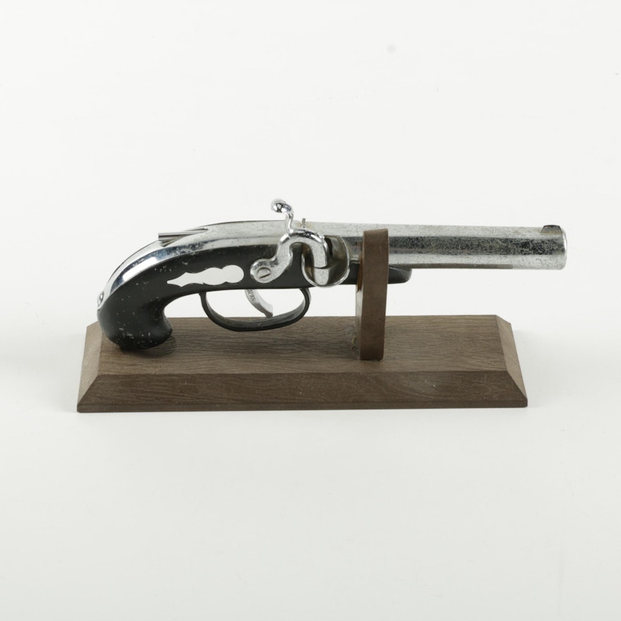 Vintage "Derringer" Gun Table Lighter