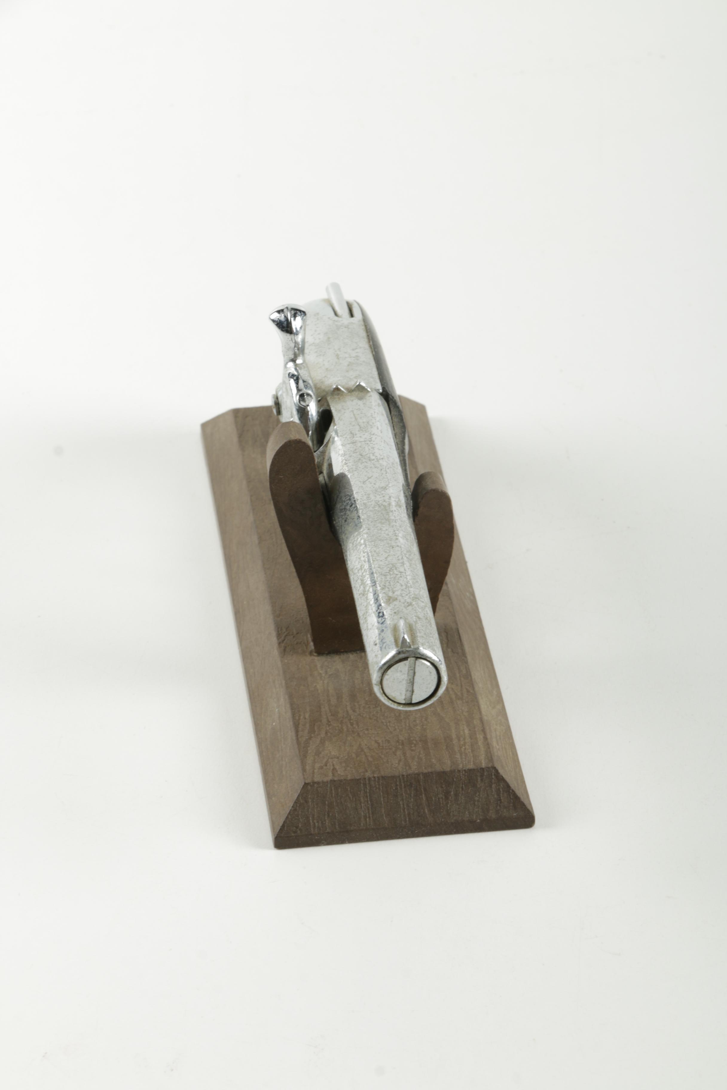 Vintage "Derringer" Gun Table Lighter