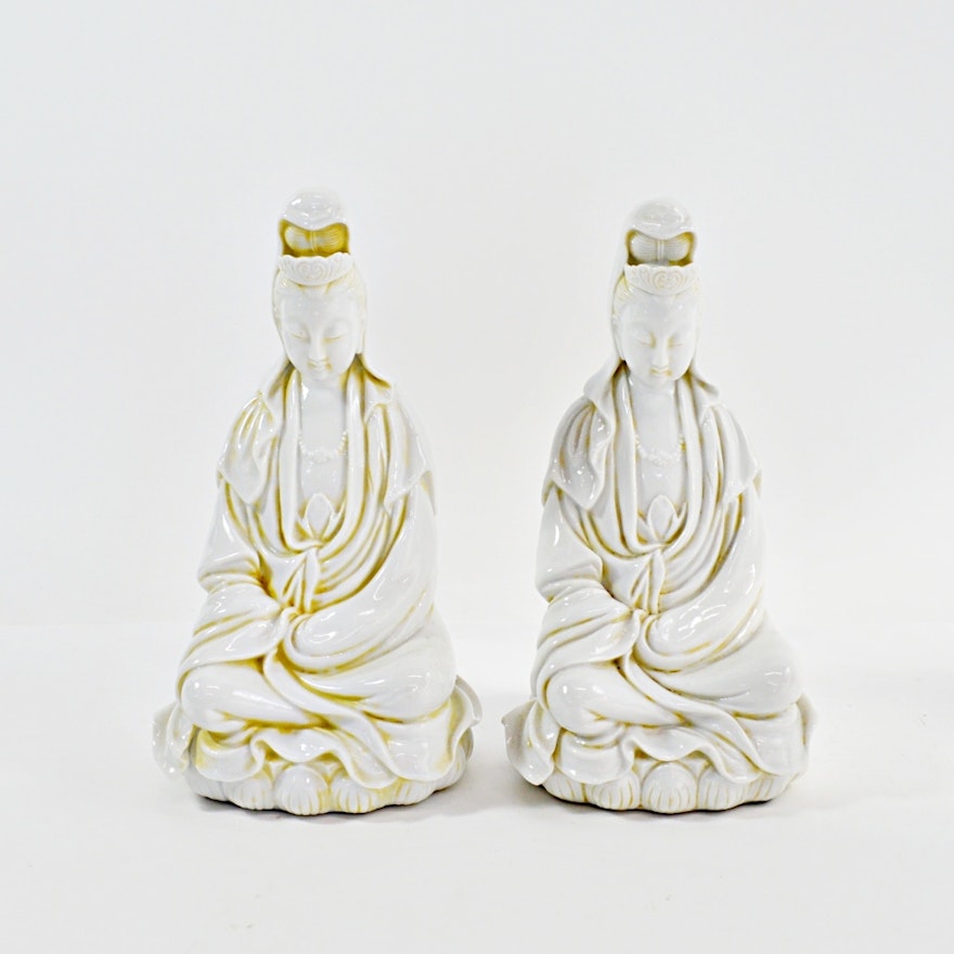 Ceramic Figurines of Guanyin