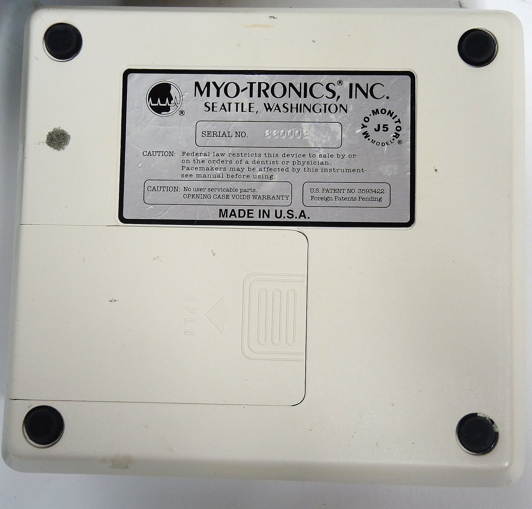 J5 Myo-Monitor Dental TENS Unit