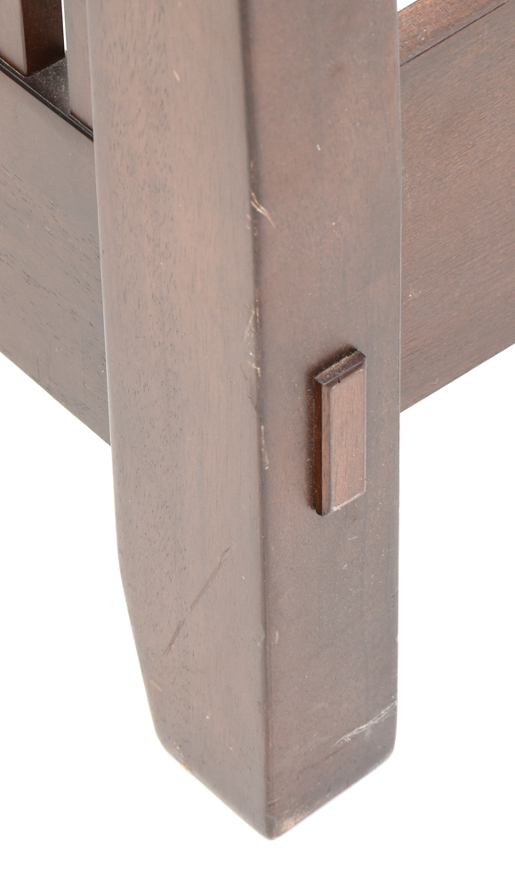 Contemporary Mission Style Queen Bed Frame