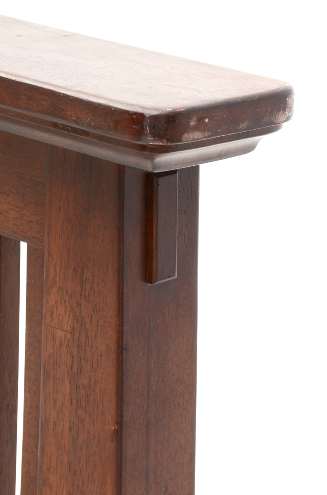 Contemporary Mission Style Queen Bed Frame