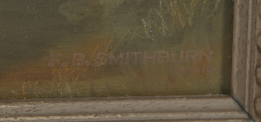 Florence Bartley Smithburn Oil Painting on Board "African Overlook"