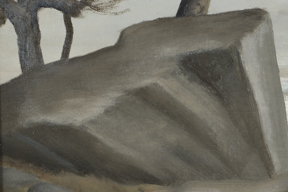 Florence Bartley Smithburn Oil Painting on Board "African Overlook"