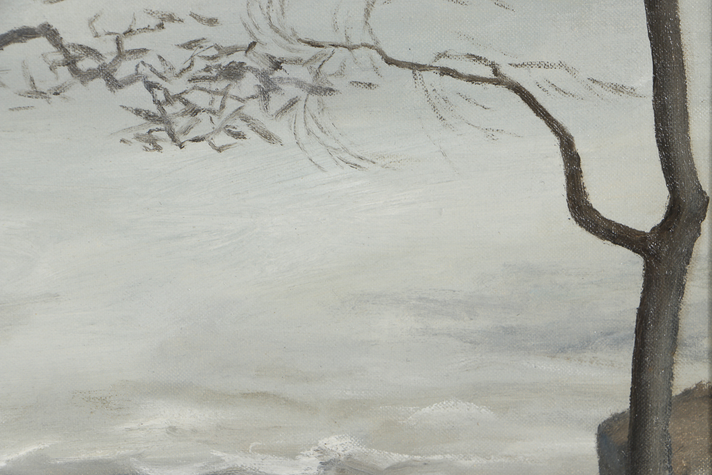 Florence Bartley Smithburn Oil Painting on Board "African Overlook"