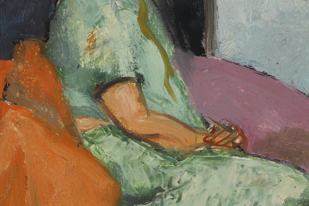 Edgar Yaeger Oil Painting on Canvas "Myrtle"