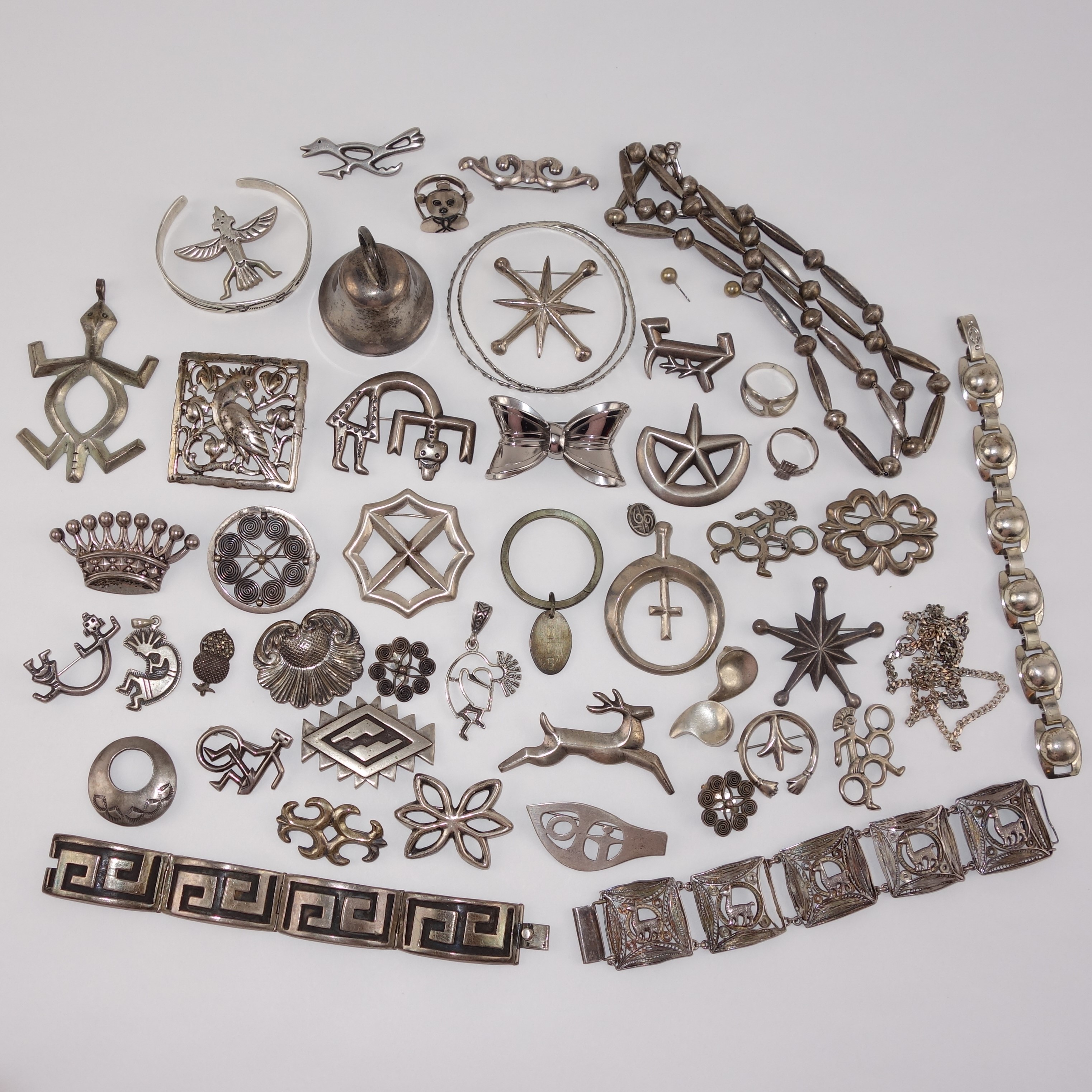 Vintage Sterling Silver Jewelry Collection