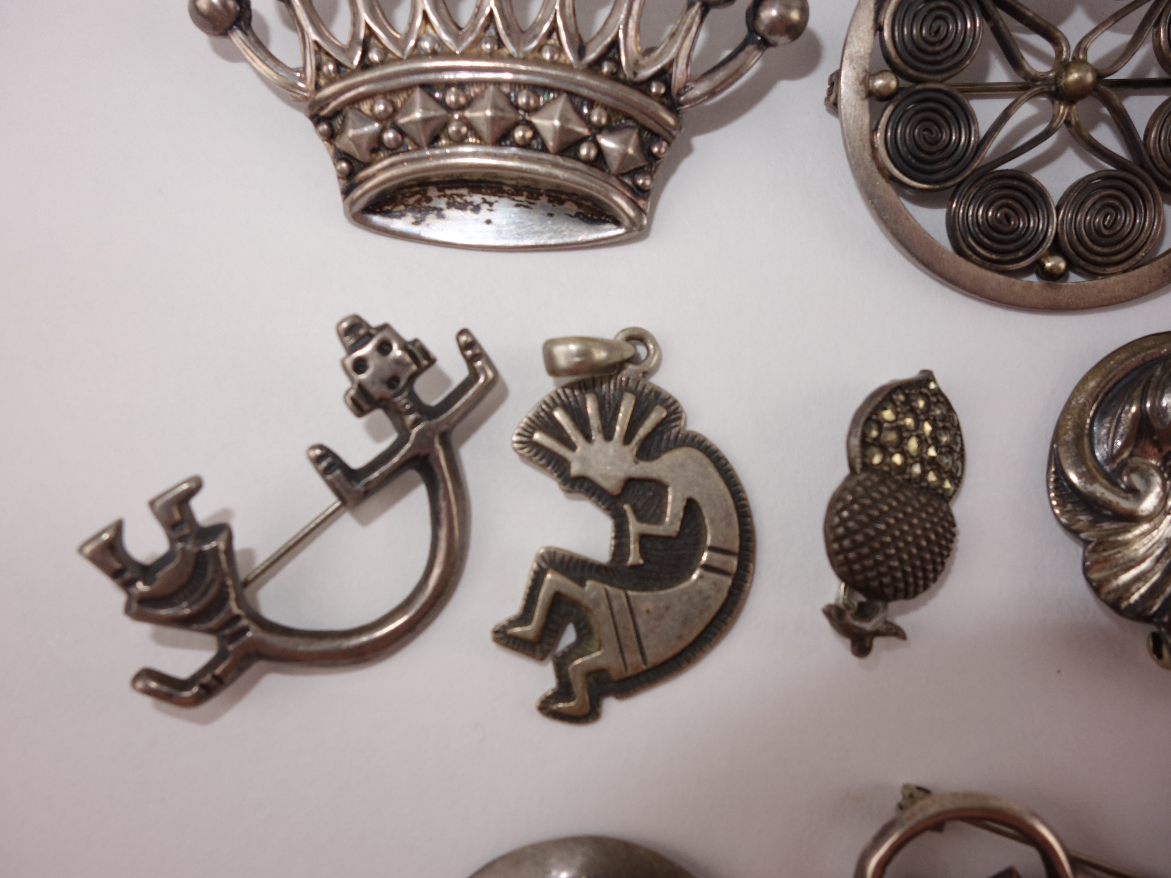 Vintage Sterling Silver Jewelry Collection