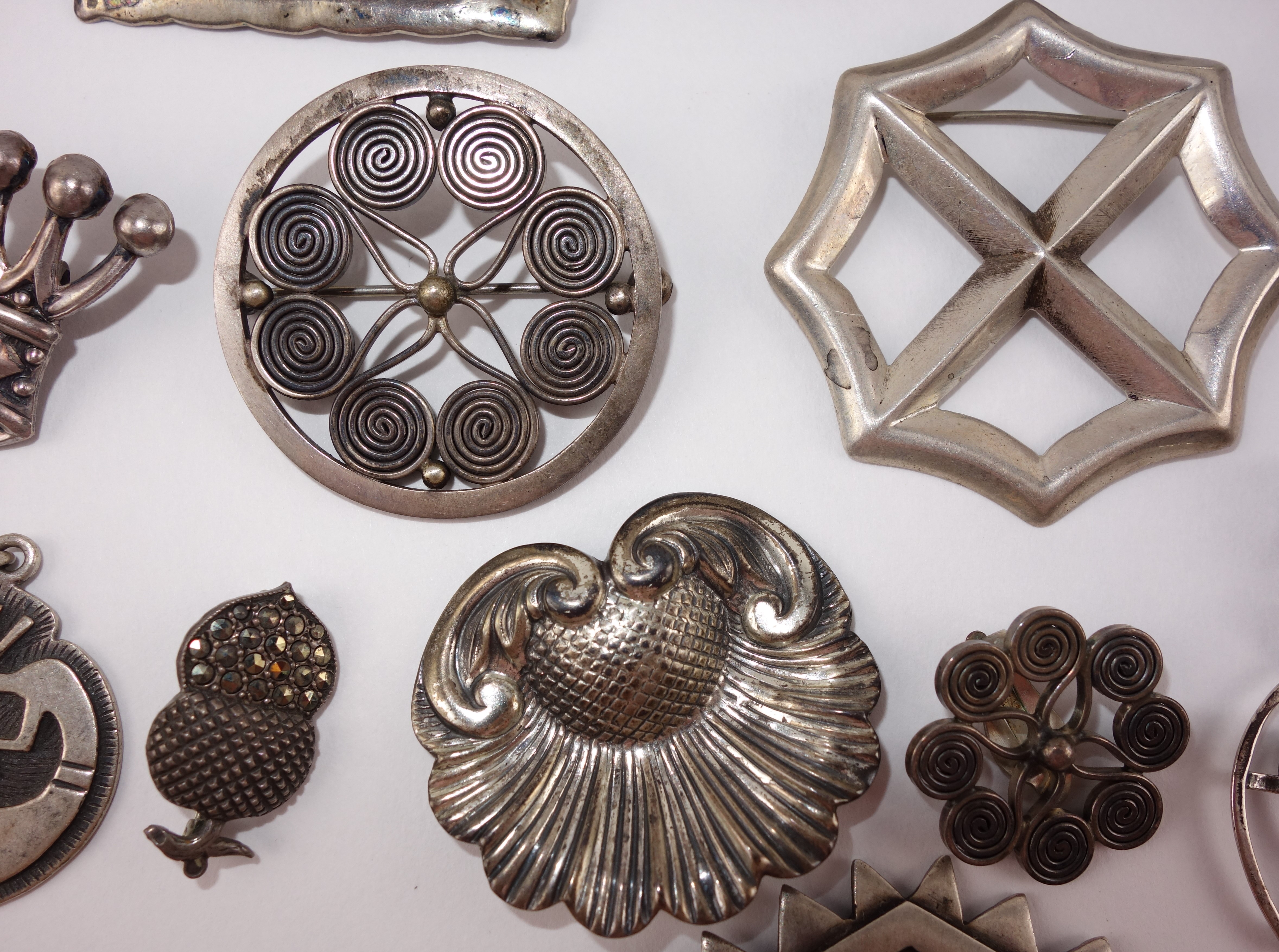 Vintage Sterling Silver Jewelry Collection