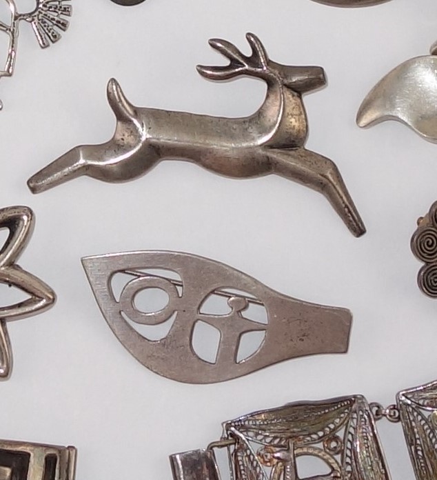 Vintage Sterling Silver Jewelry Collection