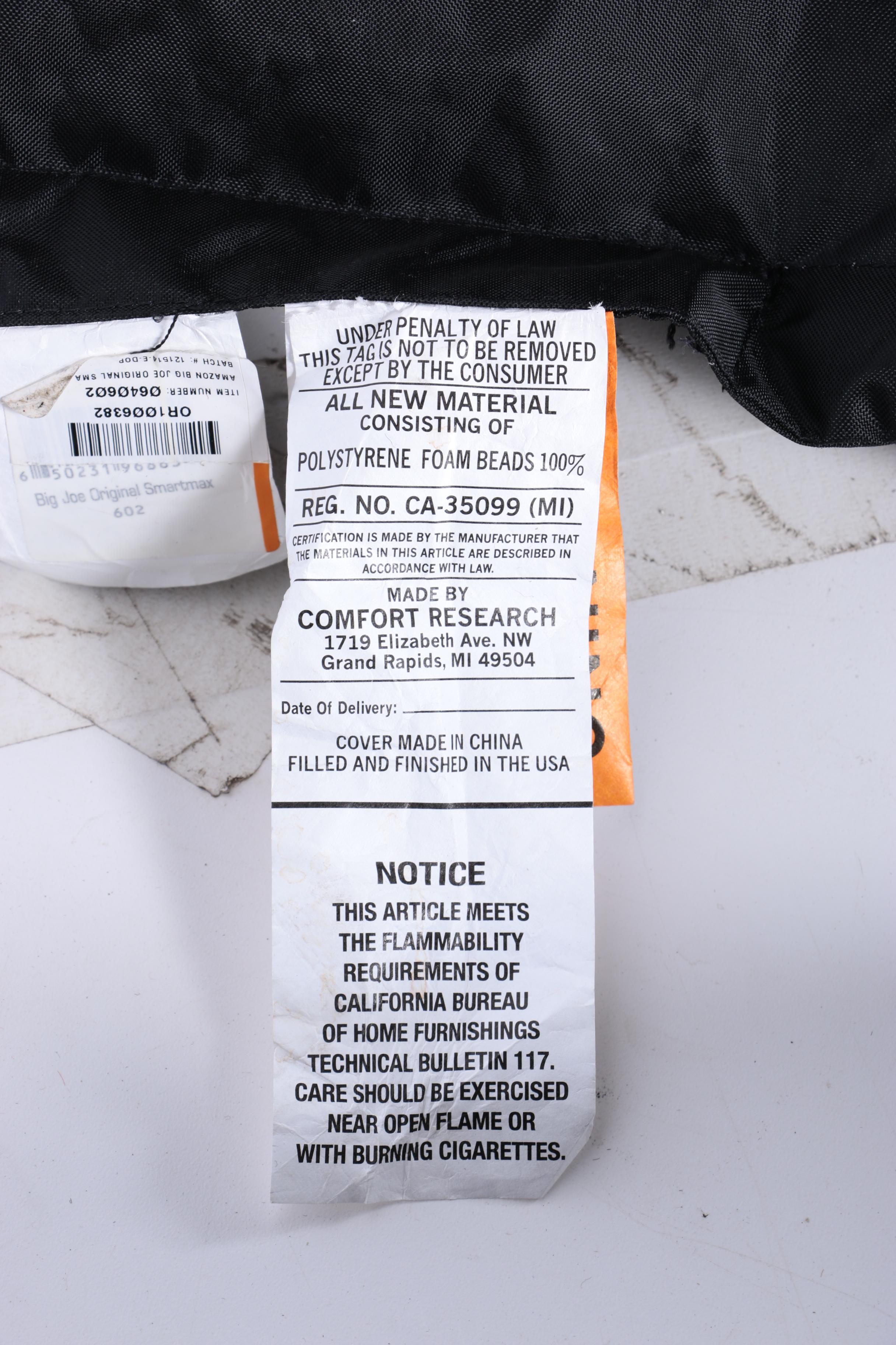 Big Joe Beanbag by Comfort Research