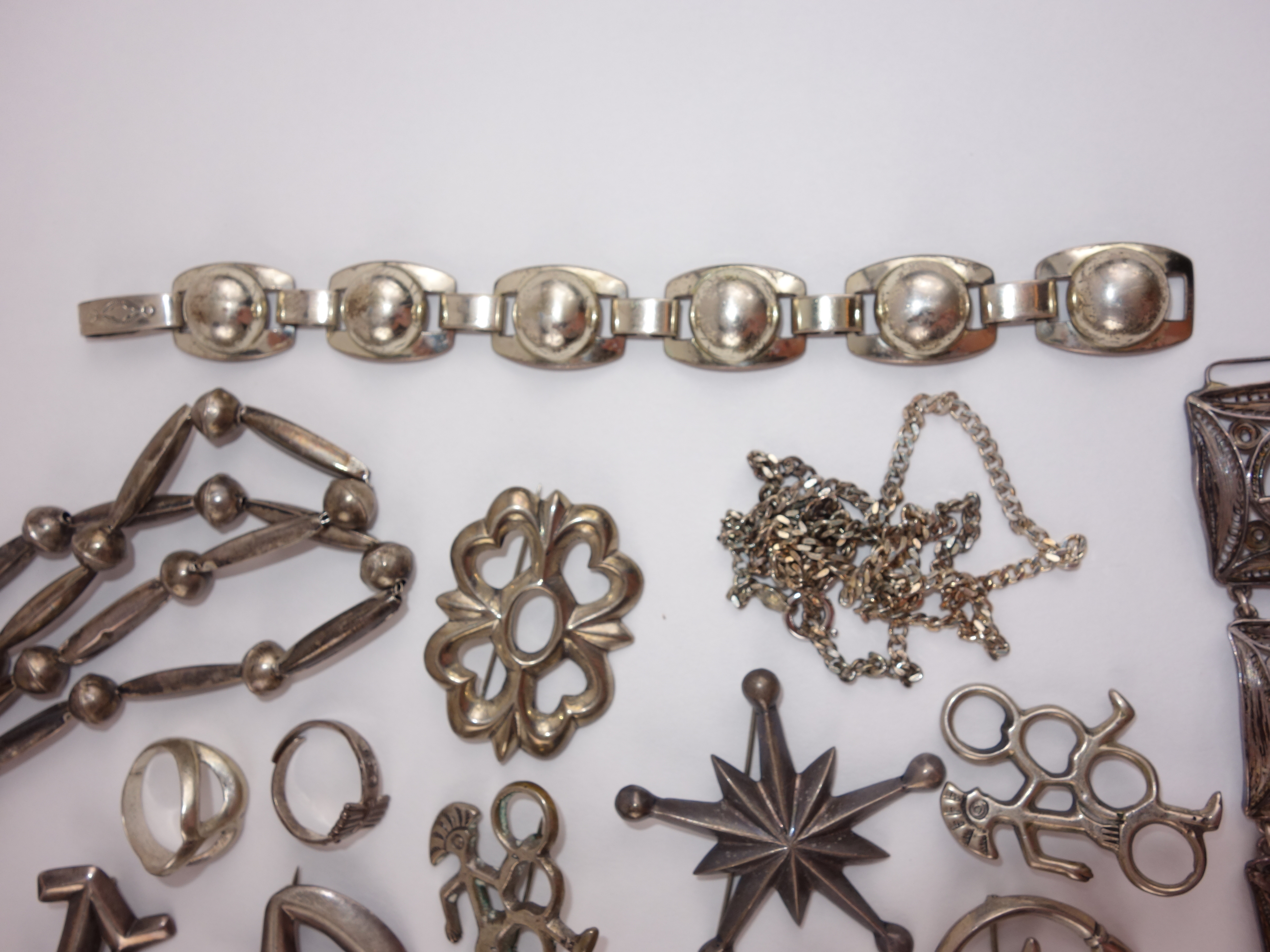 Vintage Sterling Silver Jewelry Collection