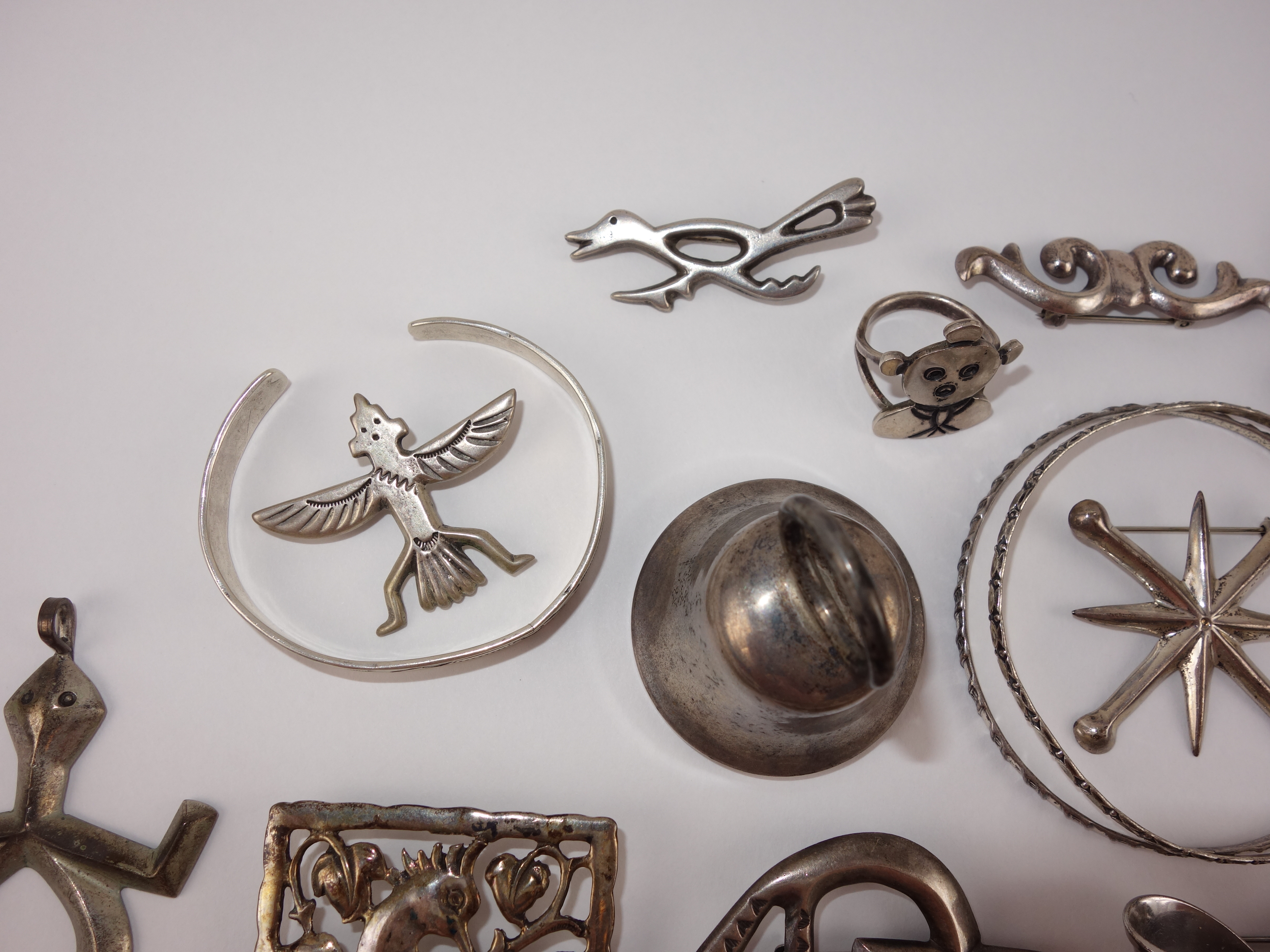Vintage Sterling Silver Jewelry Collection