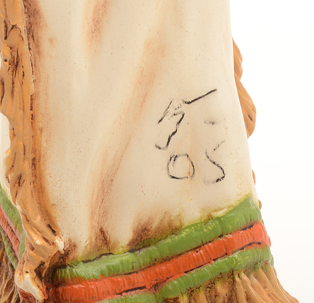 Resin Native American Figurines