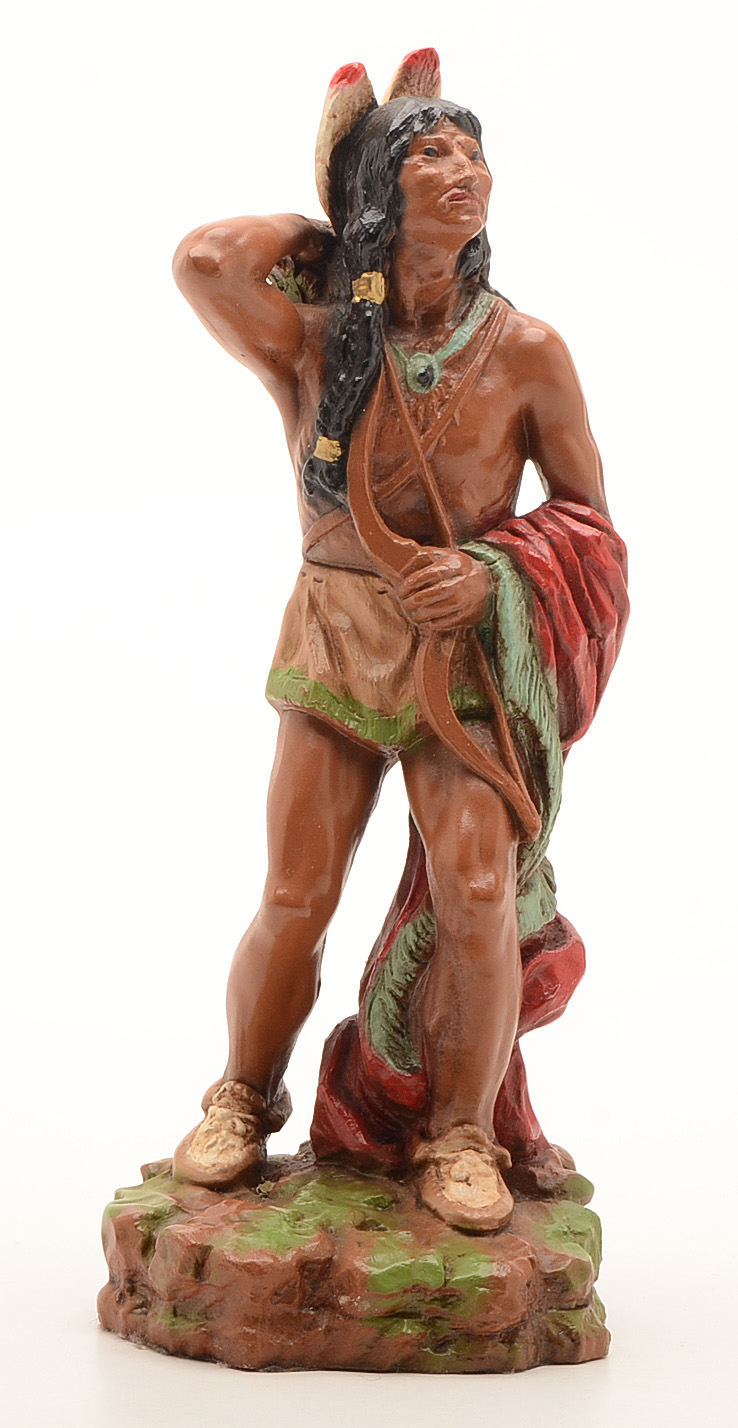 Resin Native American Figurines