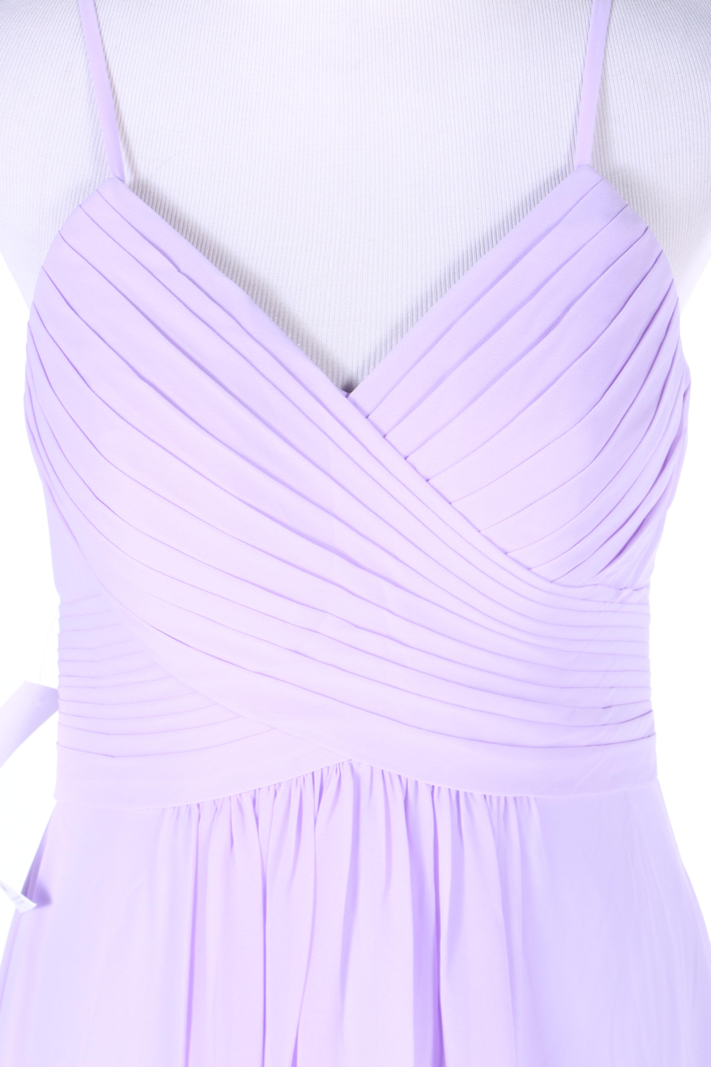 Azazie Haleigh Lilac Chiffon Gown