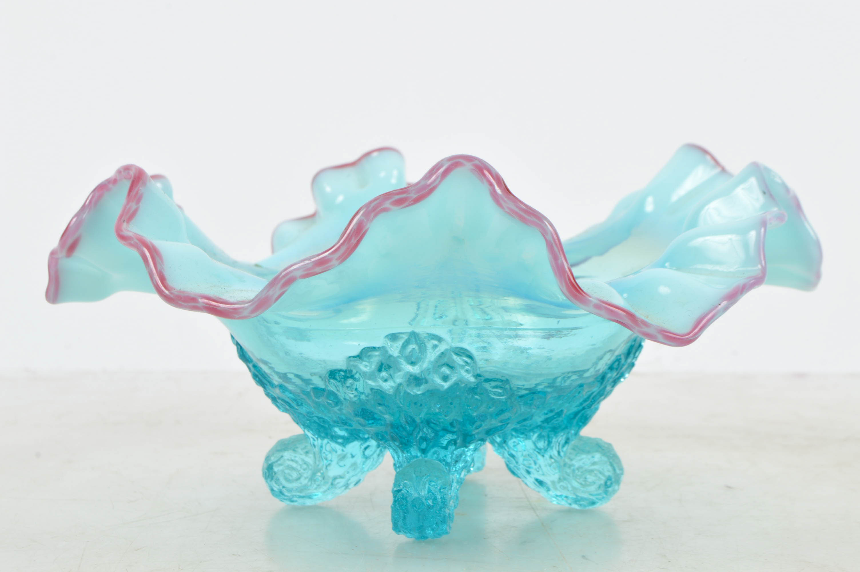 Vintage Hobnail Fenton Style Colored Glass